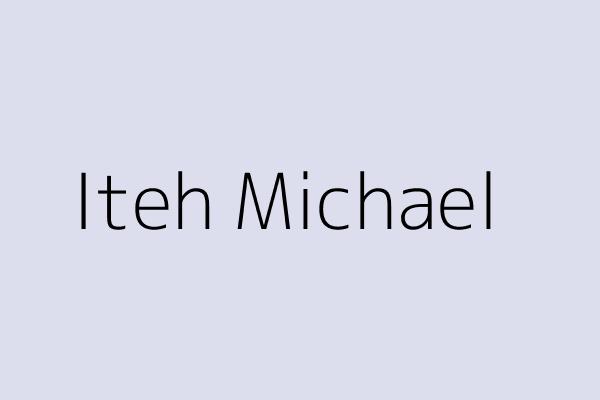 Iteh Michael 
